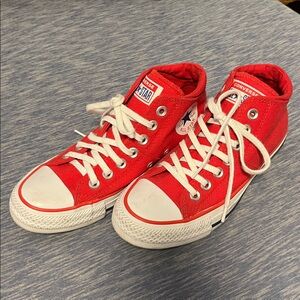 Red Converse Chuck Taylors